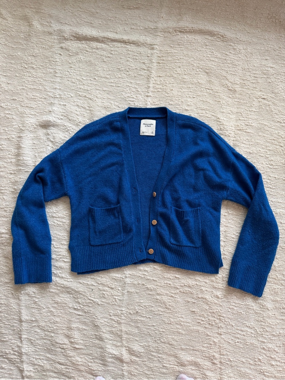 Abercrombie & Fitch Blue Cardigan size XS